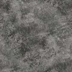 An old worn-out gray wall. Grey background with damage. Grey texture. Seamless image.
