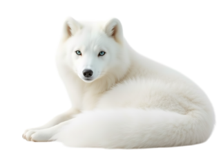 Magnificent Lupine Grace: Striking Canine Elegance