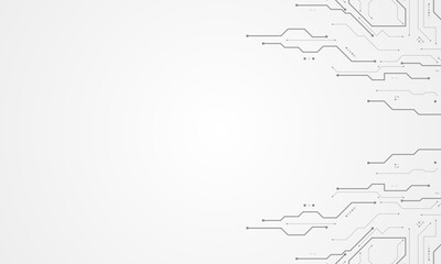 vector futuristic circuit board , Electronic motherboard , Communication and engineering concept , Hi-tech digital technology concept