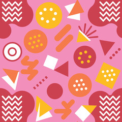 Modern Geometric Assets - Seamless Vector Patterns & Icons