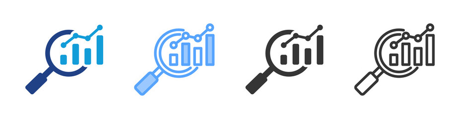 Analysing icon set multiple style collection