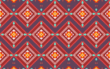 seamless pattern with colorful stripes
