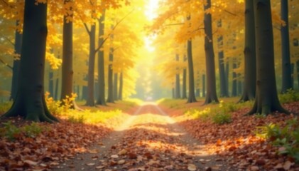 Abstract blurred nature scene, perfect for website backgrounds, minimal, clean