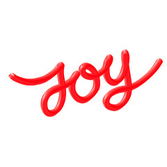 Merry Christmas Brush Lettering Typography for Greeting Cards and Holiday Designs