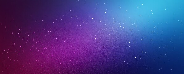 Obraz premium Gradient Texture Backdrop with Blue to Purple Hues and Scattered White Spots