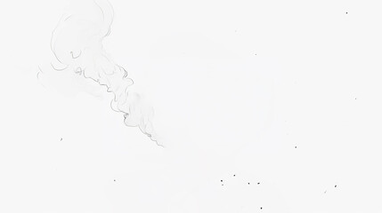 Obraz premium Ilustracion de fondo blanco con humo