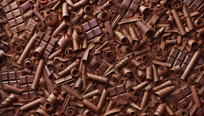 Shaved Chocolate wallpaper desktop background.
