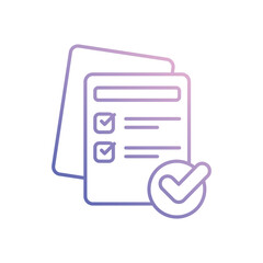 Verification  Vector icon