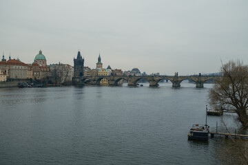Prague In The Morning Waking Up