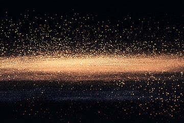 Black and gold striped texture with sleek lines and smooth gradient design.