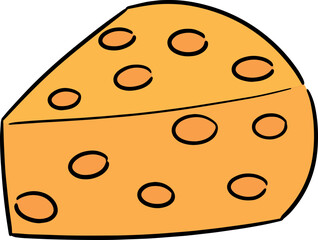 Illustration of cheese
