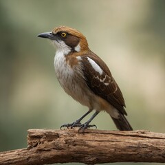  Xenops bird on piece of wood