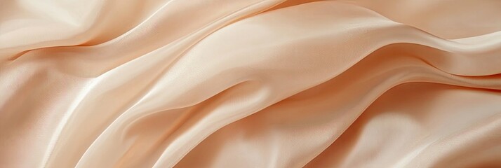 Obraz premium Soft Peachy Silk Texture