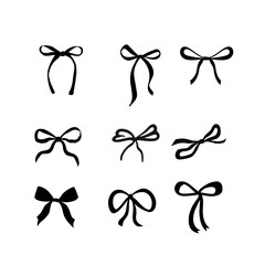 A set of ribbon icons featuring various styles, symbolizing awards, decoration, achievements, celebrations, and recognition.