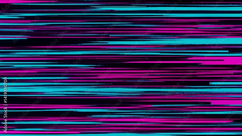 Wall mural vibrant patterns of colors in abstract design display