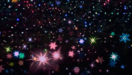 幻想的な美しいキラキラの背景素材