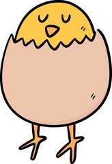 Illustration of chick
