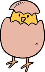 Illustration of chick
