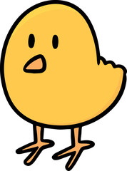 Illustration of chick
