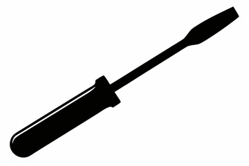 chisel silhouette line art vector illustration