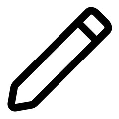 pencil icon for illustration