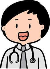 Illustration of medical staff
