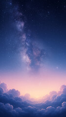 Purple gradient mystical milkyway sky with clouds and stars phone background wallpaper, ai generated hallooooooooooooooooooooooooosjldjf&ouml;fjn&ouml;oesif&ouml;eofero&ouml;fjroe&ouml;fjreopfijre&auml;pofijerp&auml;fjerp&auml;fjer&auml;fpjerfe&auml;