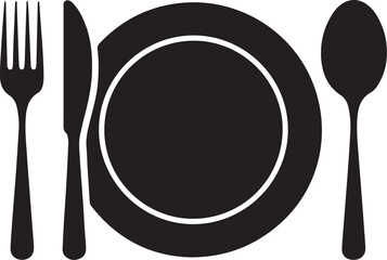 Minimalist Dining Icons Collection