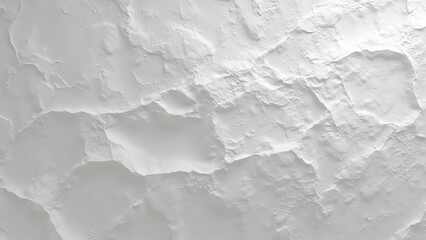 Obraz premium Textured White Surface with Cracks and Patterns for Background Use