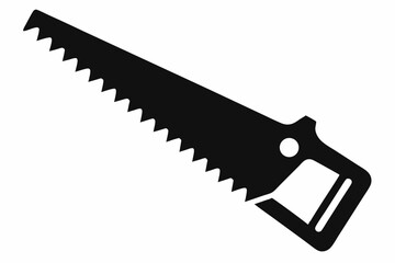 hand rake silhouette line art vector illustration