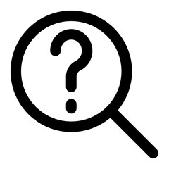 ask icon for illustration