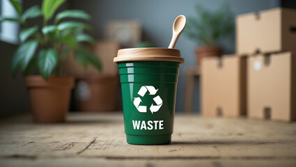Eco-Friendly Reusable Coffee Cup Reduce Waste, Embrace Sustainability