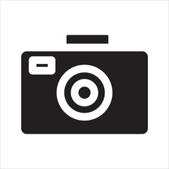 camera icon with white background