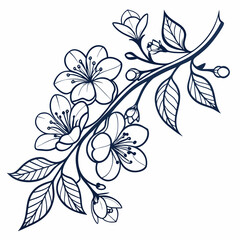 vector floral background