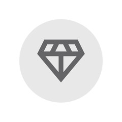 Diamond Outlined Icon