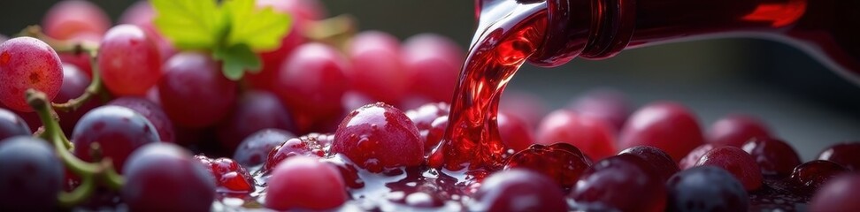 Crushed grapes & juice flow from winemaking tool, winemaking techniques, wine production process, hand tool