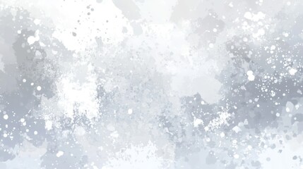 Abstract backdrop of light gray and white splatter.