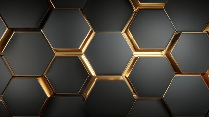 Abstract Hexagonal Pattern
