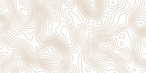 The black grey on white contours vector topography stylized height of the lines. The concept of a conditional geography scheme and the terrain path. Ultra wide. Map vector terrain Illustration. 
