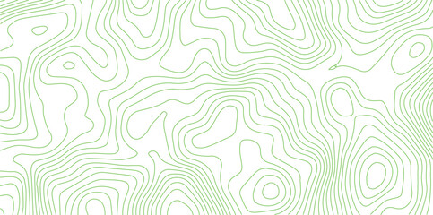 The black grey on white contours vector topography stylized height of the lines. The concept of a conditional geography scheme and the terrain path. Ultra wide. Map vector terrain Illustration. 
