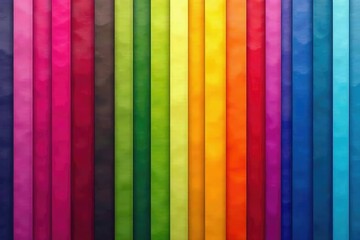 Stripes of varying widths and colors in a parallel arrangement , width, color, modern