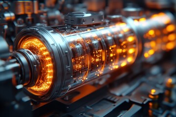 Fototapeta premium Advanced Engine Mechanism