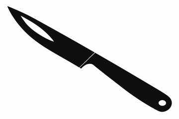 scalpel silhouette line art vector illustration