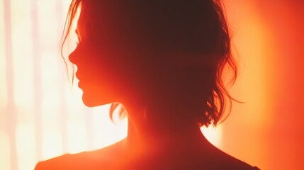 Soft Warm Light With Blur Transitions in Orange Tones