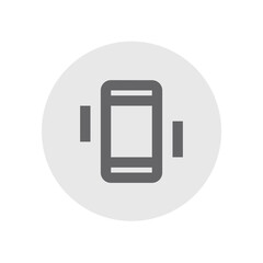 Obraz premium Edge Sensor Low Outlined Icon