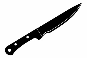 utility knife silhouette line art vector illustration