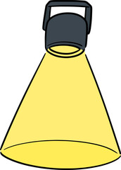Illustration of spotlight
