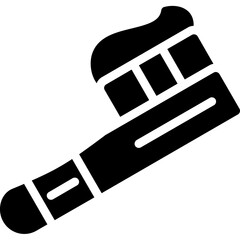 Toothbrush Glyph Icon