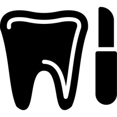 Oral Surgery Glyph Icon