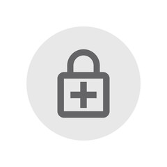 Enhanced Encryption Outlined Icon